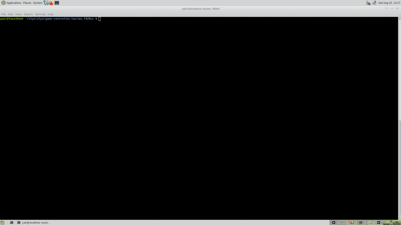 gdbforge debugging a Zephyr application on an STM32 Nucleo F429ZI board over ST-Link